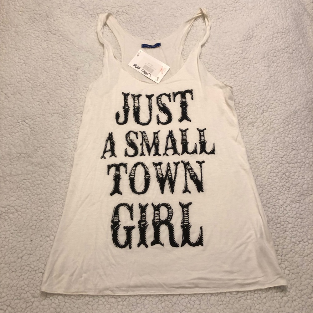 Just A Small Town Girl Tank